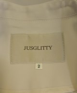 JUSGLITTY（ジャスグリッティ）ノーカラージャケット ベージュ サイズ:2(M位) レディース/2200687591015