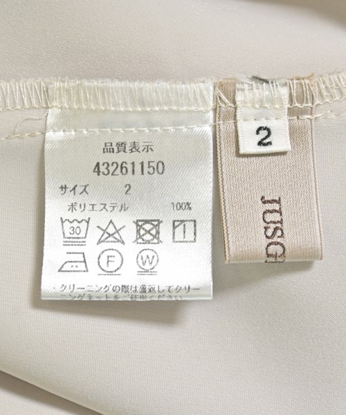 JUSGLITTY（ジャスグリッティ）ワンピース ベージュ サイズ:2(M位) レディース/2200687591022