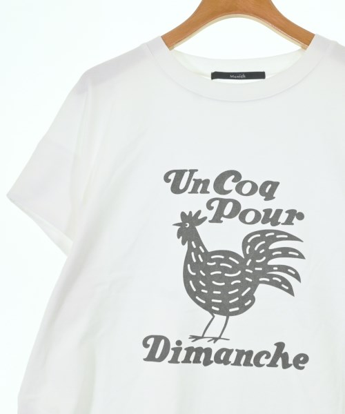 MUNICH（ミューニック）Tシャツ・カットソー 白 サイズ:F レディース/2200625272044