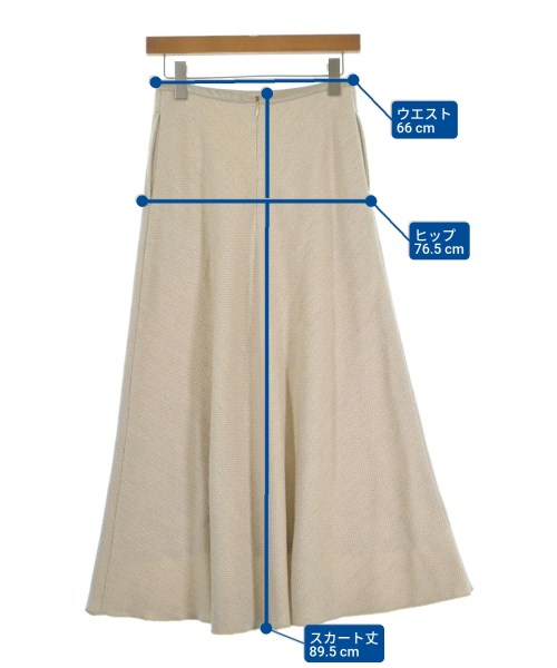 MUNICH（ミューニック）ロング・マキシ丈スカート ベージュ サイズ:S レディース/2200668993067