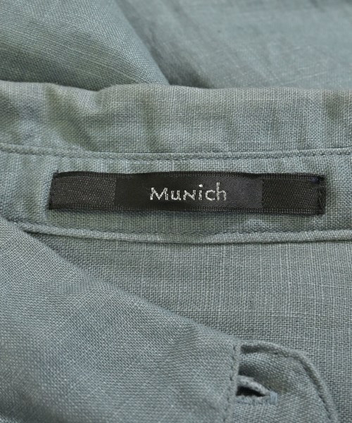 MUNICH（ミューニック）シャツワンピース 緑 サイズ:OS レディース/2200671617059