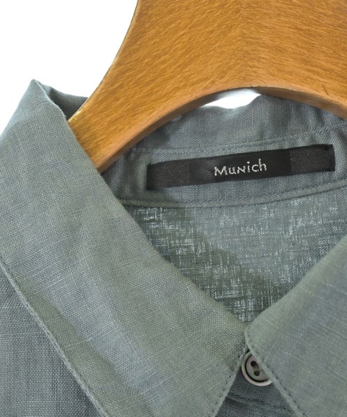 MUNICH（ミューニック）シャツワンピース 緑 サイズ:OS レディース/2200671617059