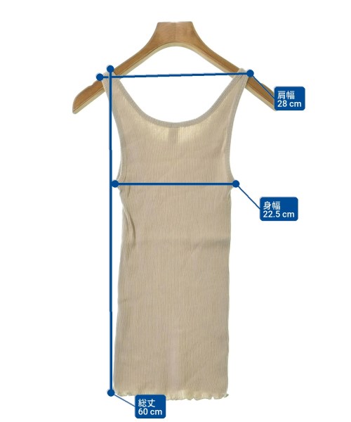 MUNICH（ミューニック）タンクトップ ベージュ サイズ:OS レディース/2200656430086