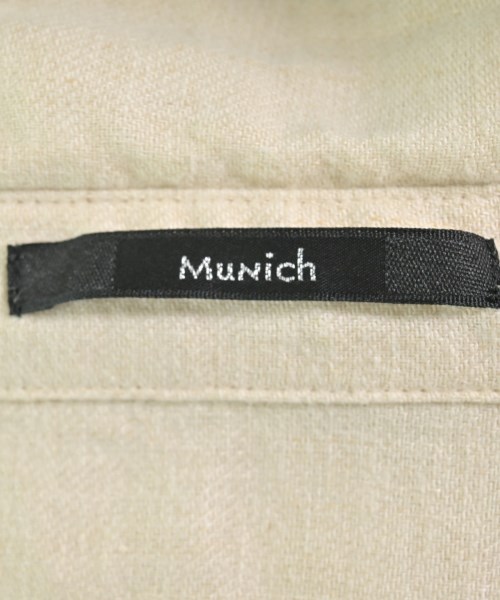 MUNICH（ミューニック）カジュアルシャツ ベージュ サイズ:OS レディース/2200709844105