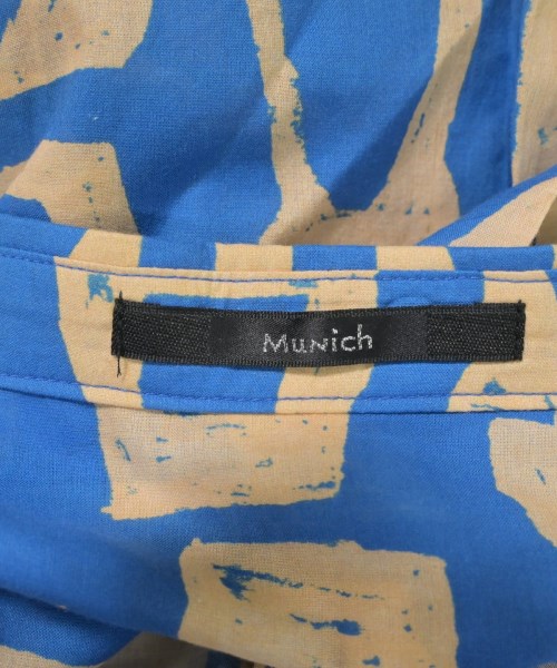 MUNICH（ミューニック）シャツワンピース 青 サイズ:OS レディース/2200720469141