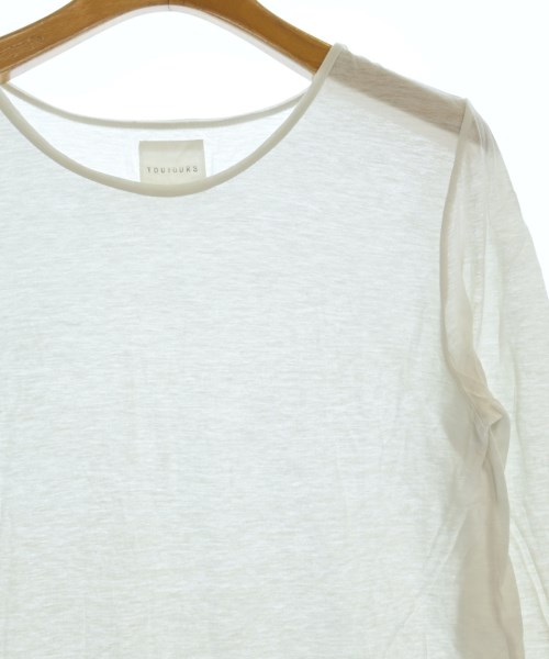 TOUJOURS（トゥジュー）Tシャツ・カットソー 白 サイズ:F レディース/2200630977064