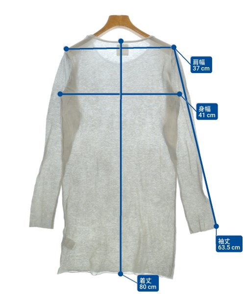 TOUJOURS（トゥジュー）Tシャツ・カットソー グレー サイズ:F レディース/2200630977071