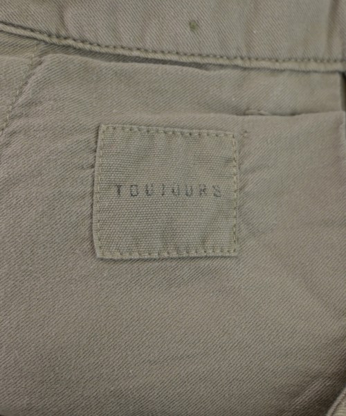 TOUJOURS（トゥジュー）デニムパンツ カーキ サイズ:1(S位) メンズ/2200653634029