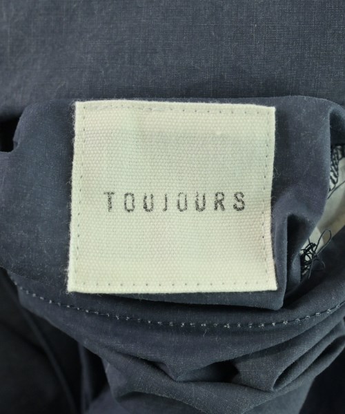 TOUJOURS（トゥジュー）カジュアルシャツ 紺 サイズ:F(M位) メンズ/2200730436065