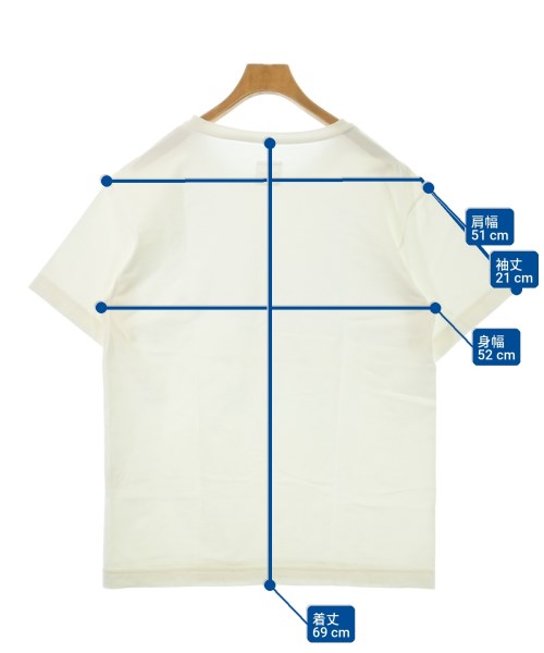 TOUJOURS（トゥジュー）Tシャツ・カットソー 白 サイズ:F メンズ/2200730436096