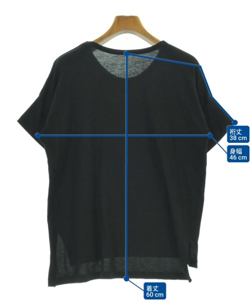 DEVASTEE（ディバステ）Tシャツ・カットソー 黒 サイズ:38(M位) レディース/2200702848360