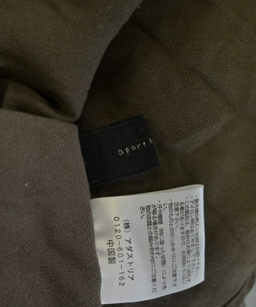 apart by lowrys（アパートバイローリーズ）カジュアルシャツ カーキ サイズ:F レディース/2200622171098