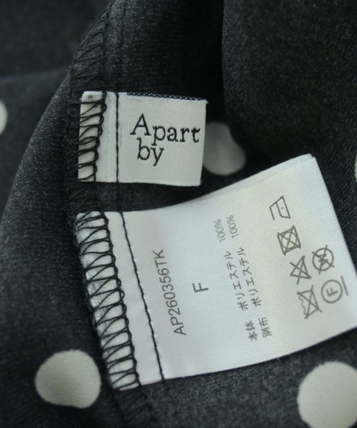 apart by lowrys（アパートバイローリーズ）ブラウス 黒 サイズ:F レディース/2200634199028