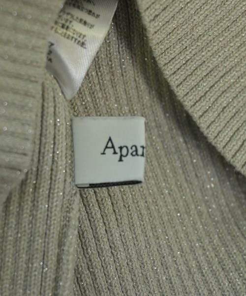 apart by lowrys（アパートバイローリーズ）ニット・セーター ベージュ サイズ:F レディース/2200622915043