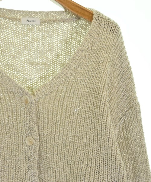 apart by lowrys（アパートバイローリーズ）カーディガン ベージュ サイズ:F レディース/2200634992032