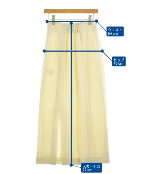 apart by lowrys（アパートバイローリーズ）ロング・マキシ丈スカート 白 サイズ:M レディース/2200632943159