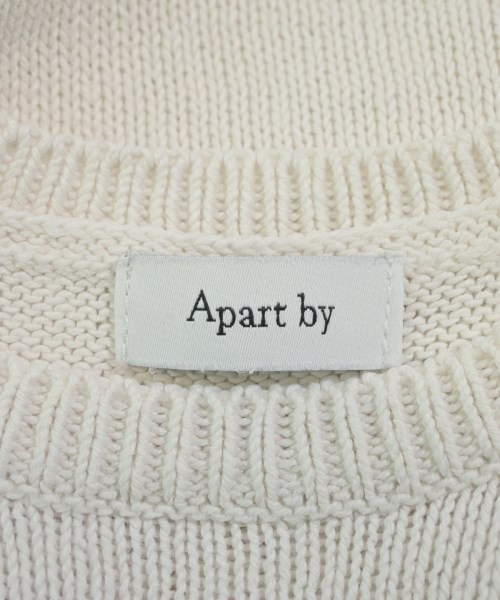 apart by lowrys（アパートバイローリーズ）ニット・セーター 白 サイズ:F レディース/2200634072024