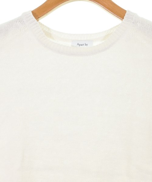 apart by lowrys（アパートバイローリーズ）ニット・セーター 白 サイズ:F レディース/2200634072024