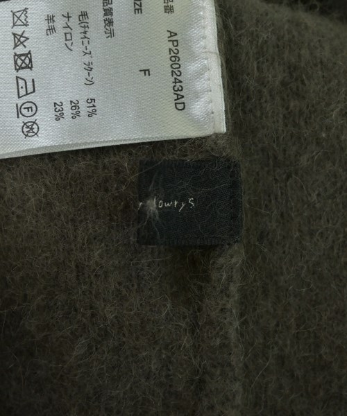 apart by lowrys（アパートバイローリーズ）ニット・セーター 茶 サイズ:F レディース/2200635856074