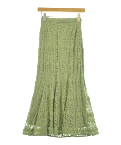 apart by lowrys(アパートバイローリーズ)ロング・マキシ丈スカート 緑 サイズ:F/2200641167034