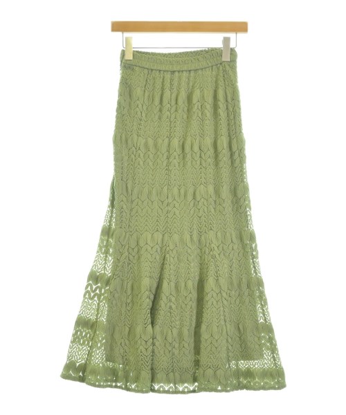 apart by lowrys（アパートバイローリーズ）ロング・マキシ丈スカート 緑 サイズ:F レディース/2200641167034