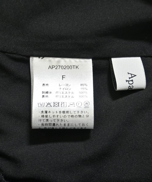 apart by lowrys（アパートバイローリーズ）ワンピース 黒 サイズ:F レディース/2200636907089