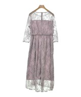 apart by lowrys（アパートバイローリーズ）ワンピース 紫 サイズ:M レディース/2200625370047