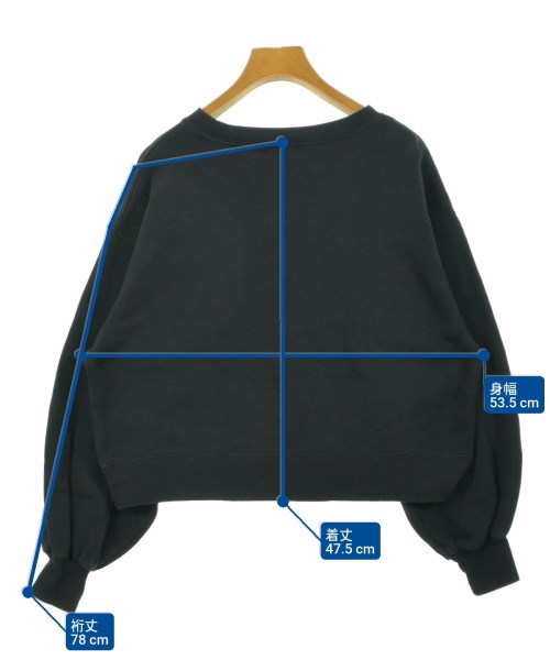 apart by lowrys（アパートバイローリーズ）パーカー 黒 サイズ:F レディース/2200632645046