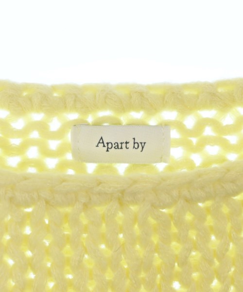 apart by lowrys（アパートバイローリーズ）ニット・セーター 黄 サイズ:F レディース/2200637838030