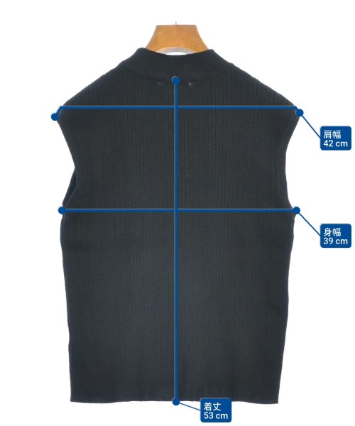 apart by lowrys（アパートバイローリーズ）ニット・セーター 黒 サイズ:F レディース/2200621614060