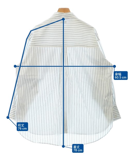 apart by lowrys（アパートバイローリーズ）カジュアルシャツ 白 サイズ:F レディース/2200610891076