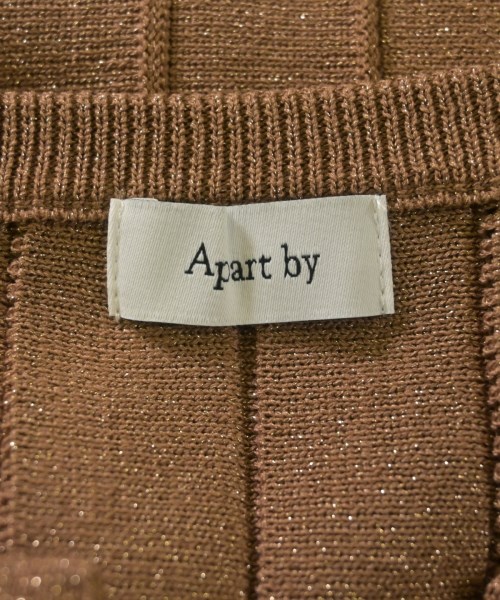 apart by lowrys（アパートバイローリーズ）カーディガン 茶 サイズ:F レディース/2200621100068