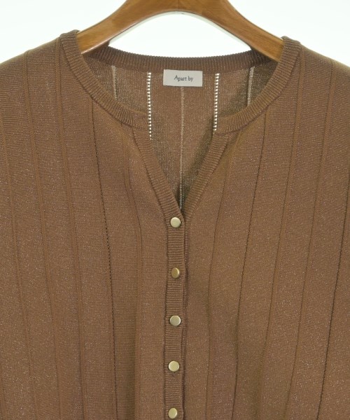 apart by lowrys（アパートバイローリーズ）カーディガン 茶 サイズ:F レディース/2200621100068