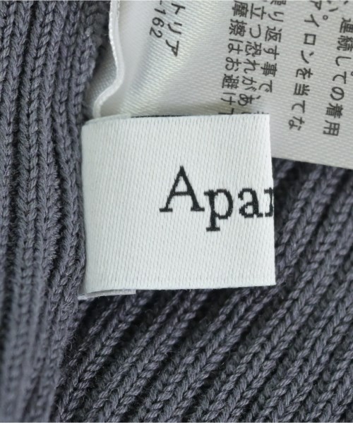 apart by lowrys（アパートバイローリーズ）ベスト/ノースリーブ グレー サイズ:F レディース/2200612159136