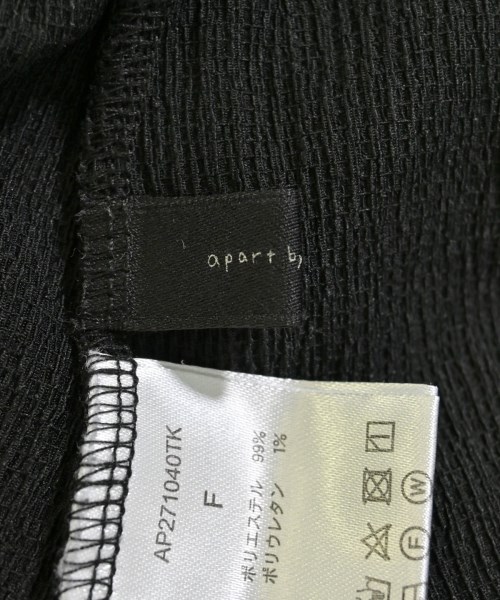 apart by lowrys（アパートバイローリーズ）オールインワン/サロペット 黒 サイズ:F レディース/2200669479065