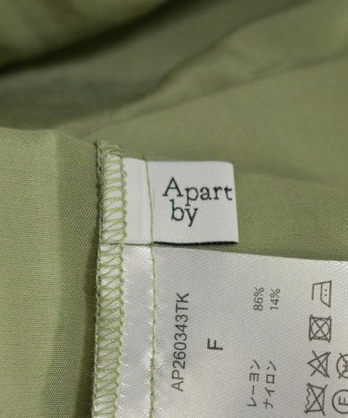 apart by lowrys（アパートバイローリーズ）カジュアルシャツ 緑 サイズ:F レディース/2200671488024