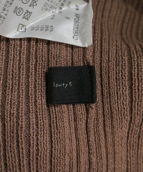 apart by lowrys（アパートバイローリーズ）ニット・セーター 茶 サイズ:F レディース/2200671488079