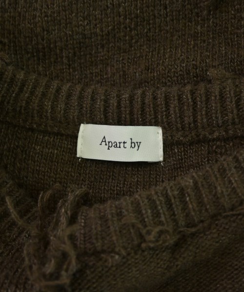 apart by lowrys（アパートバイローリーズ）ニット・セーター 茶 サイズ:F レディース/2200671946043