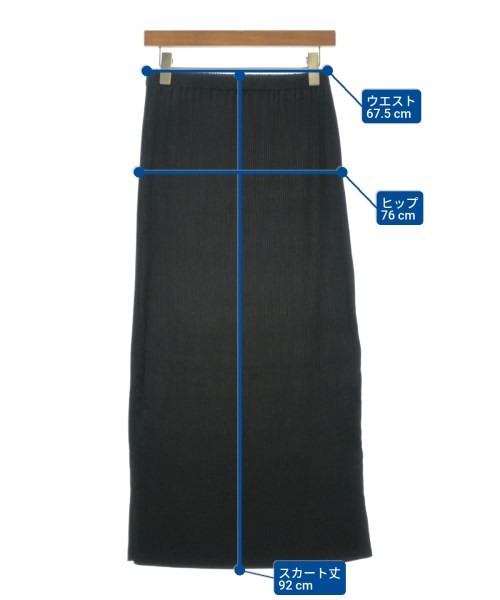 apart by lowrys（アパートバイローリーズ）ロング・マキシ丈スカート 黒 サイズ:F レディース/2200671538071