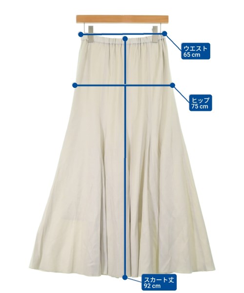 apart by lowrys（アパートバイローリーズ）ロング・マキシ丈スカート ベージュ サイズ:S レディース/2200671343026