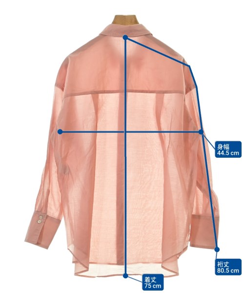 apart by lowrys（アパートバイローリーズ）カジュアルシャツ ピンク サイズ:F レディース/2200678387023