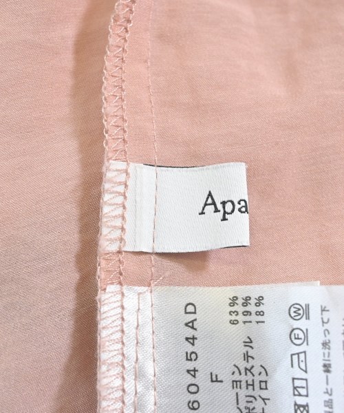 apart by lowrys（アパートバイローリーズ）カジュアルシャツ ピンク サイズ:F レディース/2200700553150
