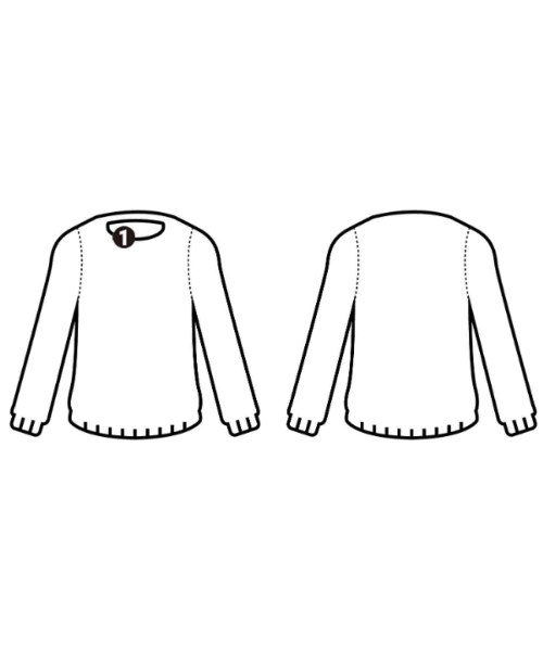 apart by lowrys（アパートバイローリーズ）ニット・セーター 黒 サイズ:M レディース/2200651153010