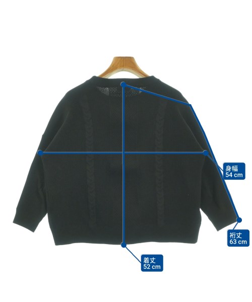 apart by lowrys（アパートバイローリーズ）ニット・セーター 黒 サイズ:M レディース/2200651153010