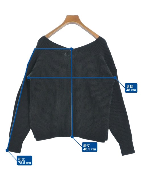 apart by lowrys（アパートバイローリーズ）ニット・セーター 黒 サイズ:F レディース/2200654589113