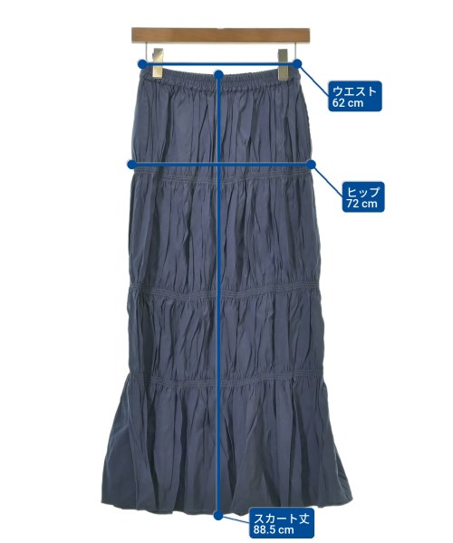 apart by lowrys（アパートバイローリーズ）ロング・マキシ丈スカート 青 サイズ:F レディース/2200624372110