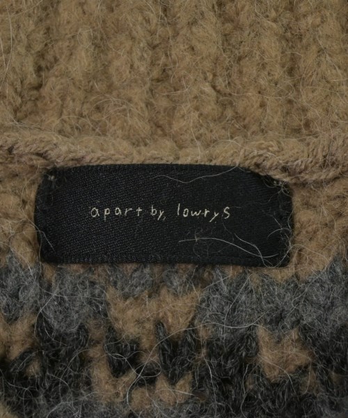 apart by lowrys（アパートバイローリーズ）ニット・セーター 茶 サイズ:F レディース/2200638754056