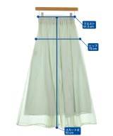 apart by lowrys（アパートバイローリーズ）ロング・マキシ丈スカート 緑 サイズ:F レディース/2200638754094
