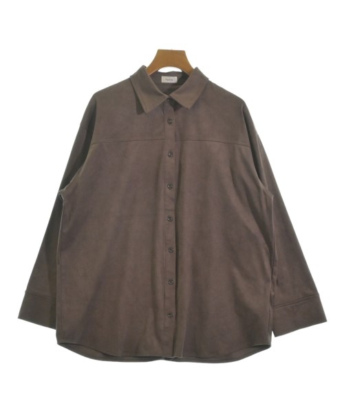 apart by lowrys(アパートバイローリーズ)カジュアルシャツ 茶 サイズ:F/2200642457011