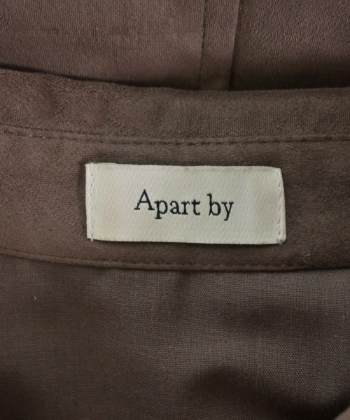apart by lowrys（アパートバイローリーズ）カジュアルシャツ 茶 サイズ:F レディース/2200642457011
